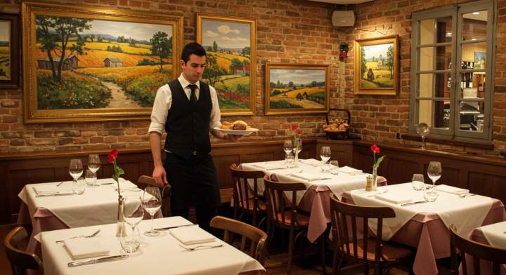 un vrai restaurant traditionnel français